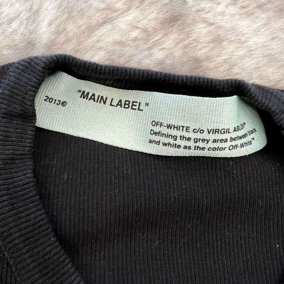 OFF-WHITE CROP TOP - Picture 3 of 5